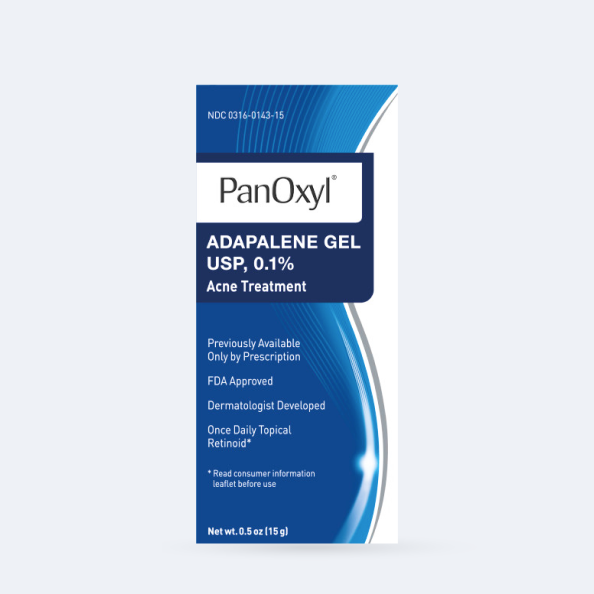 PanOxyl Adapalene 0.1% Leave-On Gel 15g