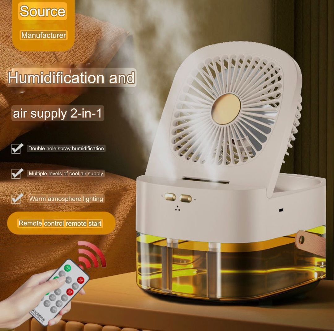 Mini Rechargeable Mist Fan