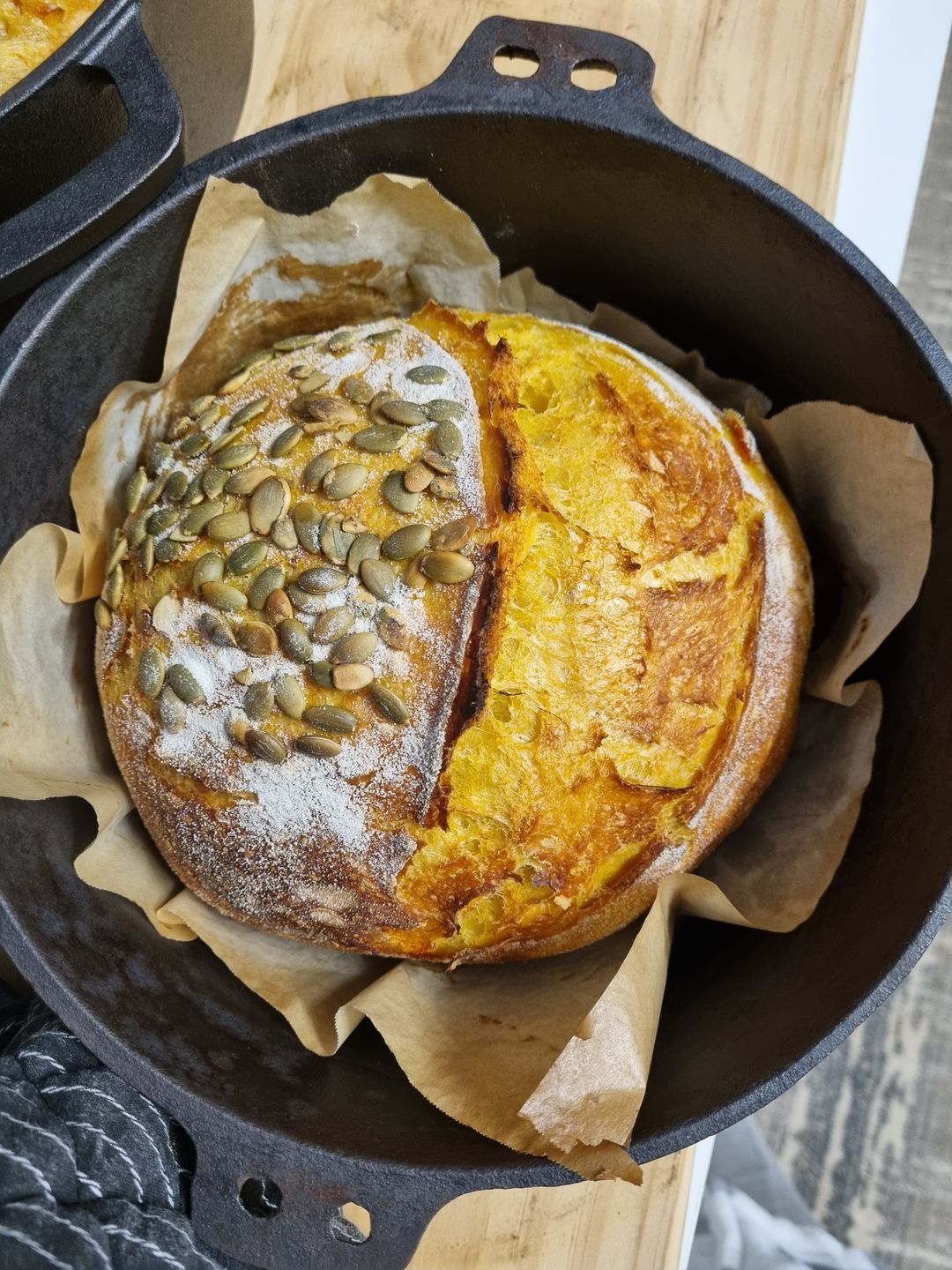 Pumpkin sourdough