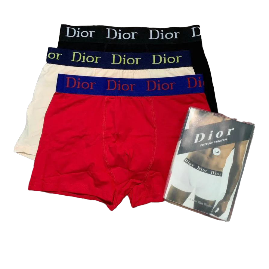 CHOCOTO DIOR - lot de 3 calecons premium 