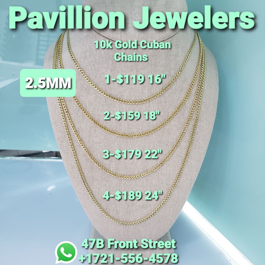 10k Gold Chains 