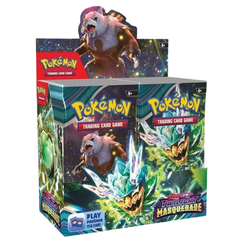 Pokémon TCG: Scarlet & Violet-Twilight Masquerade Booster Display Box (36 Packs)