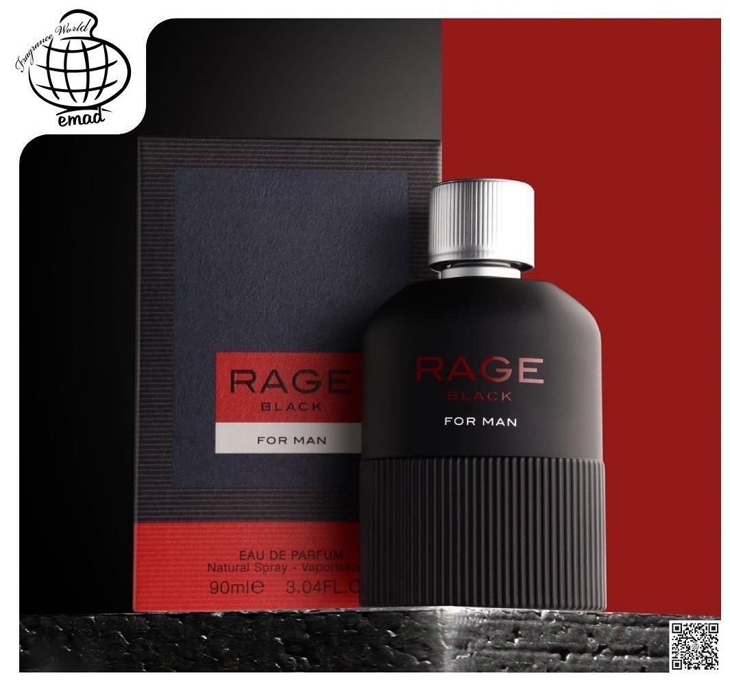 RAGE BLACK FOR MAN 