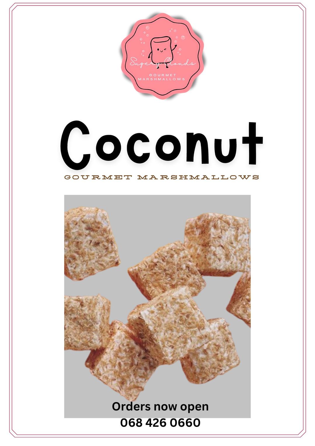 Coconut Bite Size Marshmallows 150g