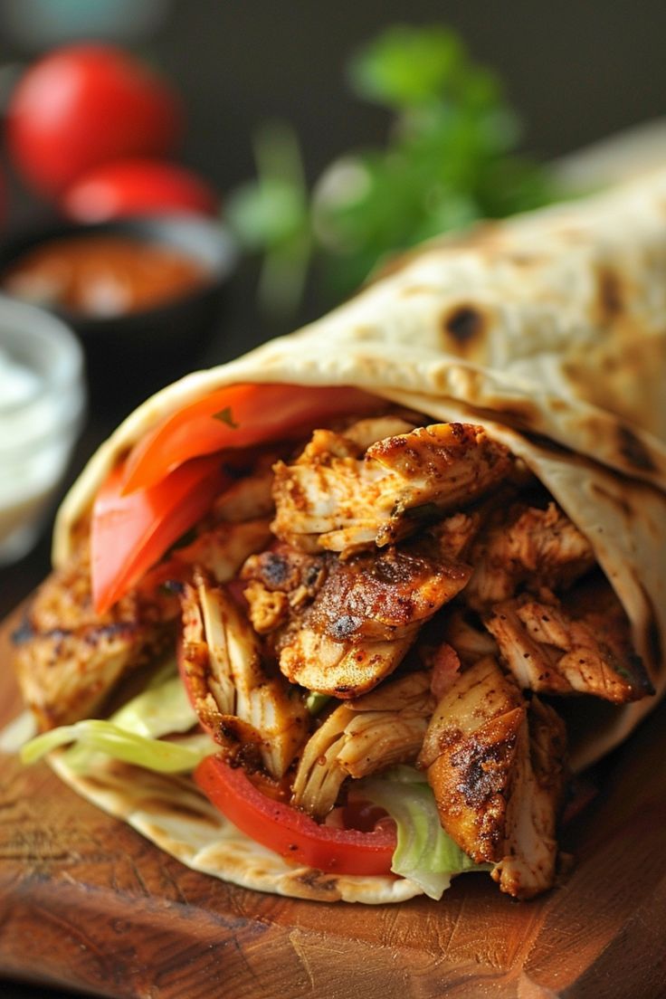 CHICKEN SHAWARMA