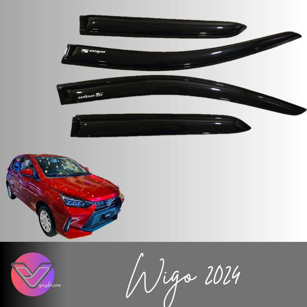 Toyota Wigo 2023 (GR) Window Visors 