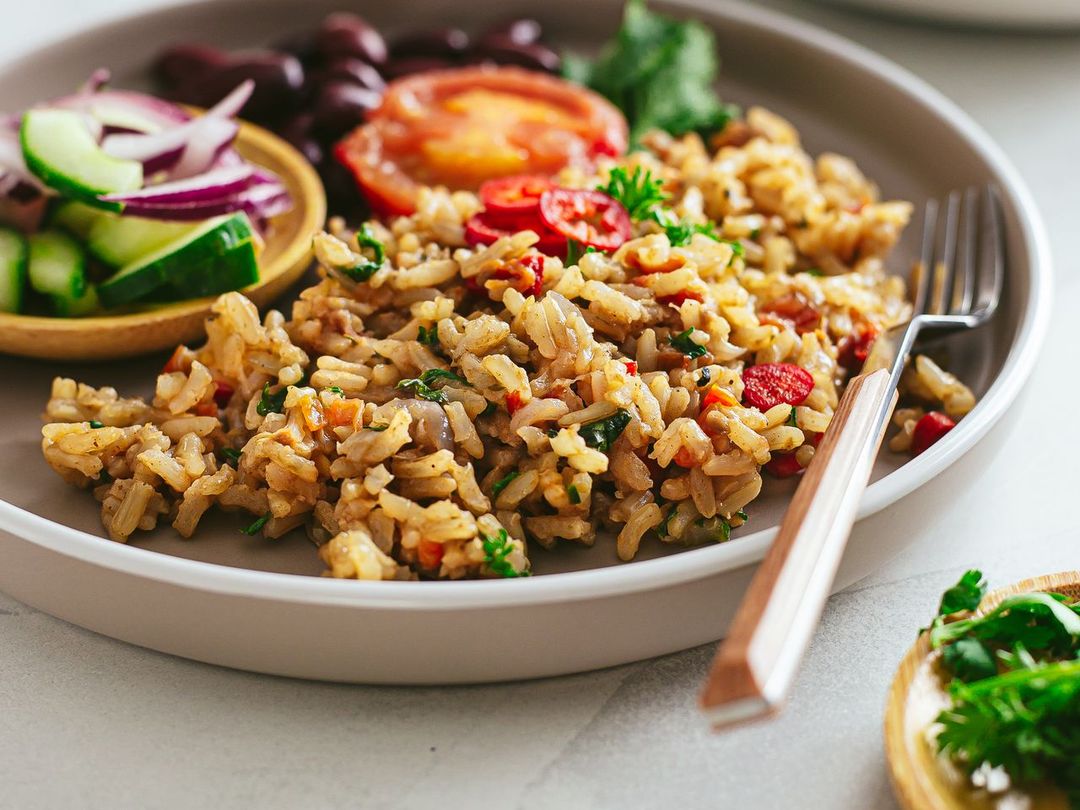 Beef Pilau / Kenyan Beef Fried Rice 