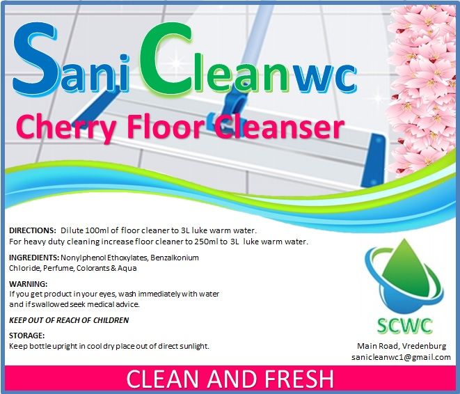 5L Cherry Floor Cleaner