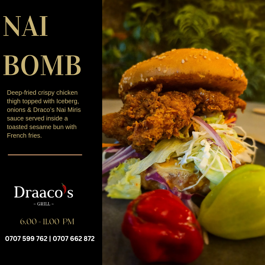 Crispy Nai Bomb Burger