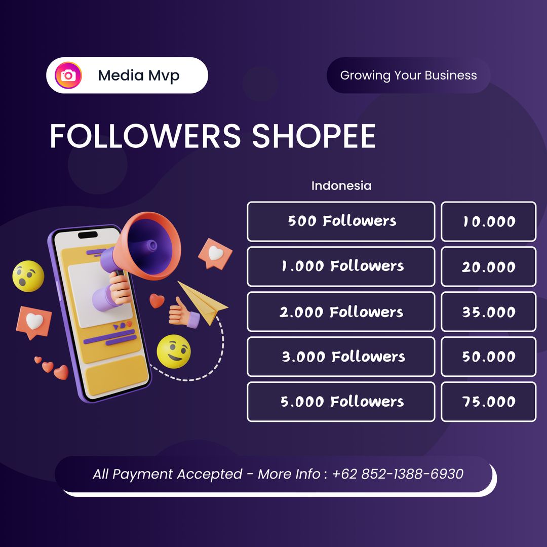 Followers Shopee