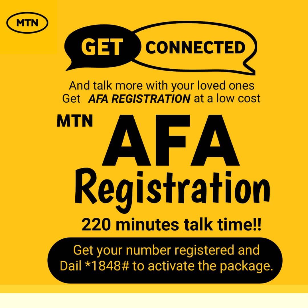 AFA REGISTRATION 