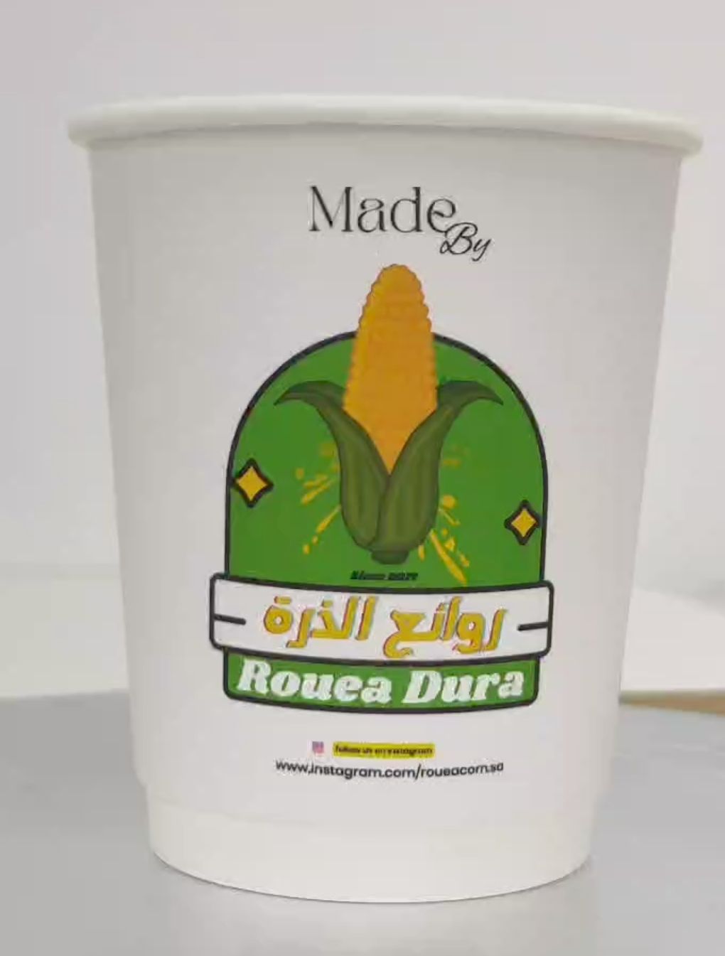 Corn cup large كوب ذرة كبير