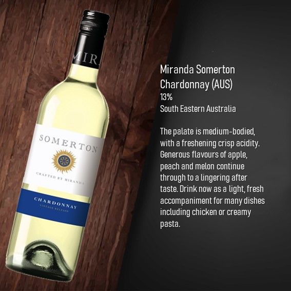 Miranda Somerton CHARDONNAY (AUS)