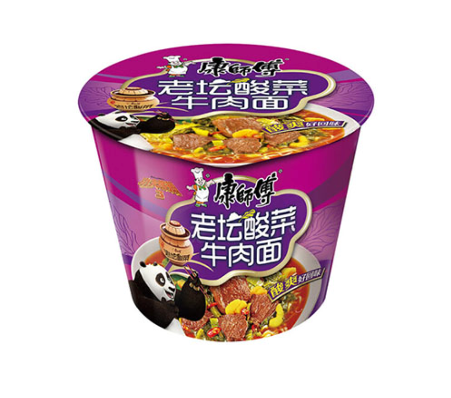 康师傅老坛酸菜牛肉面 KSF Beef with Pickled Flavour