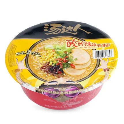 统一汤达人酸辣豚骨碗面  Unif Pork Soup Spicy Soup Noodle