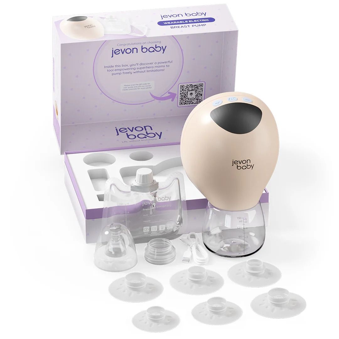 JEVONBABY WEARABLE BREAST PUMP 