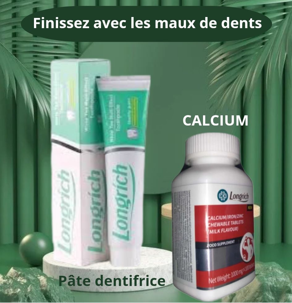 Pâte dentifrice et calcium 