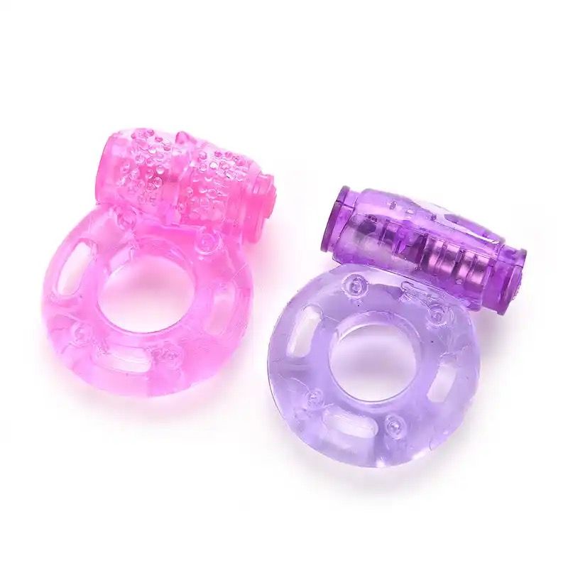 1PC Sex Toy Butterfly Vibrating Penis Cock Ring Premature Ejaculation Lock Collar Delay Party Erotic Toy Sex Products For Male