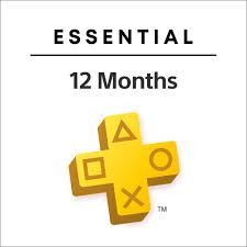 Plus 12 month Essential ps5/ps4 in acc