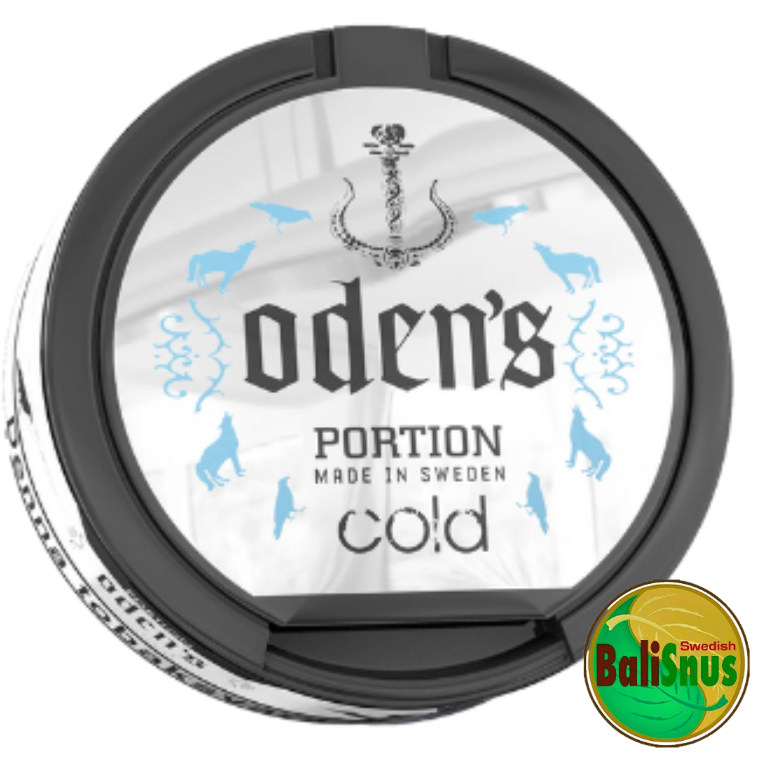 Odens Cold Dry White Snus 8.1mg/p