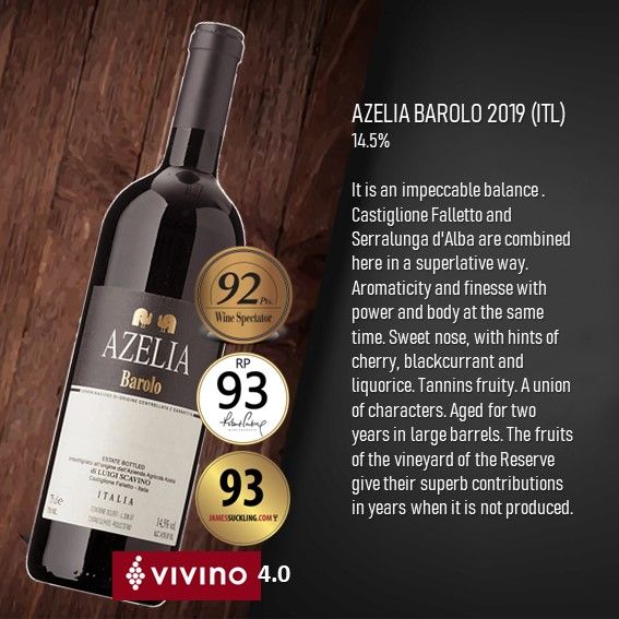 Azelia BAROLO 2019
