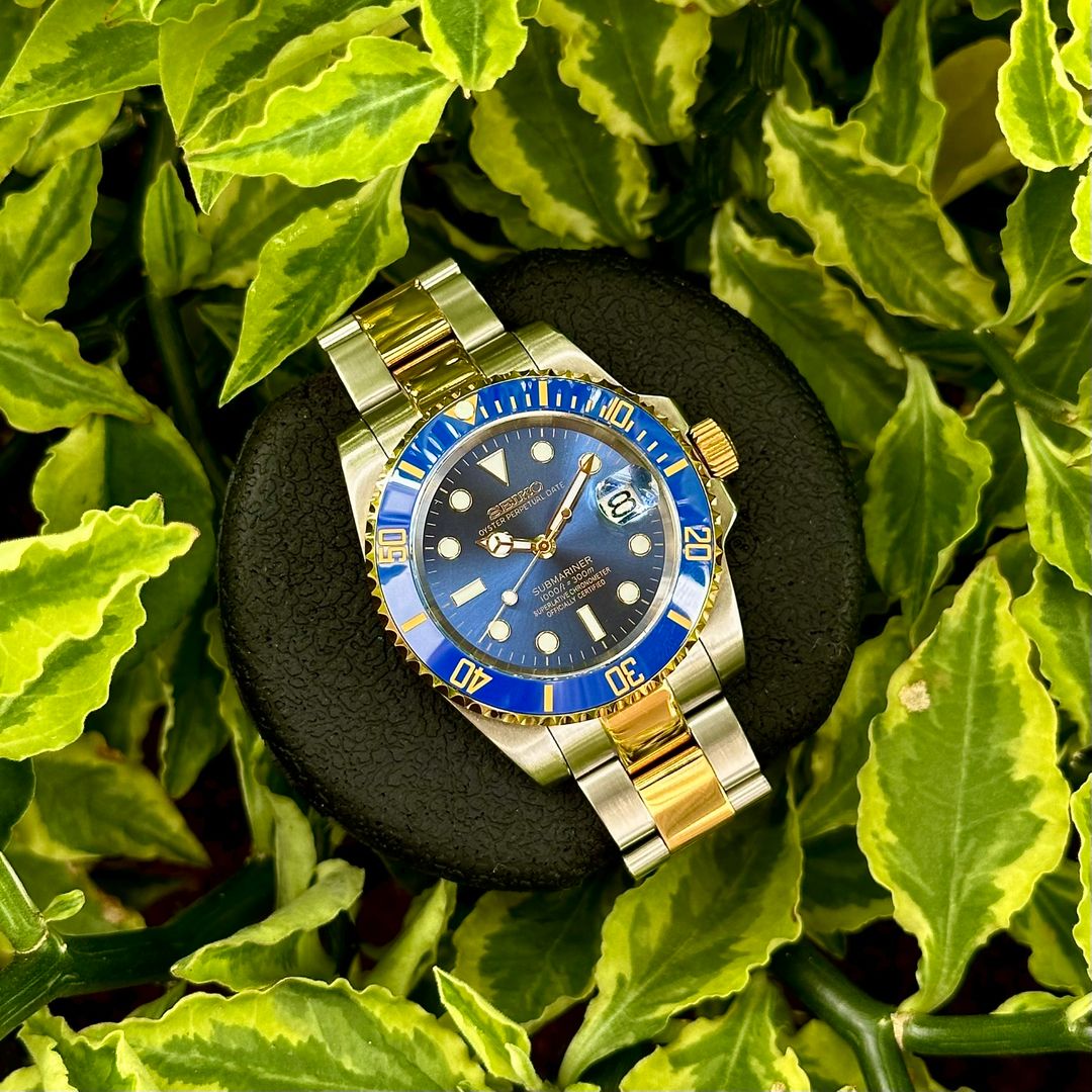 Bluesy Half Gold Submariner