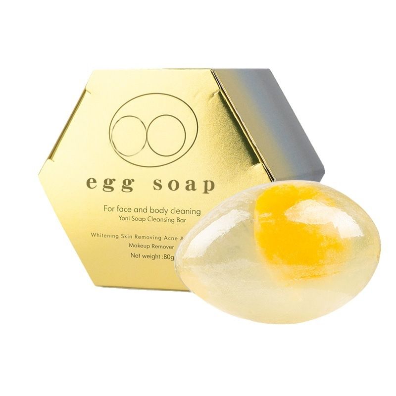 Collagen egg soap