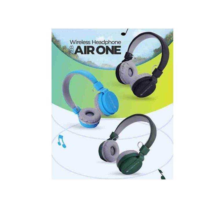 ZEBRONICS Zeb- Air One Bluetooth Wireless Headset - Assorted Color