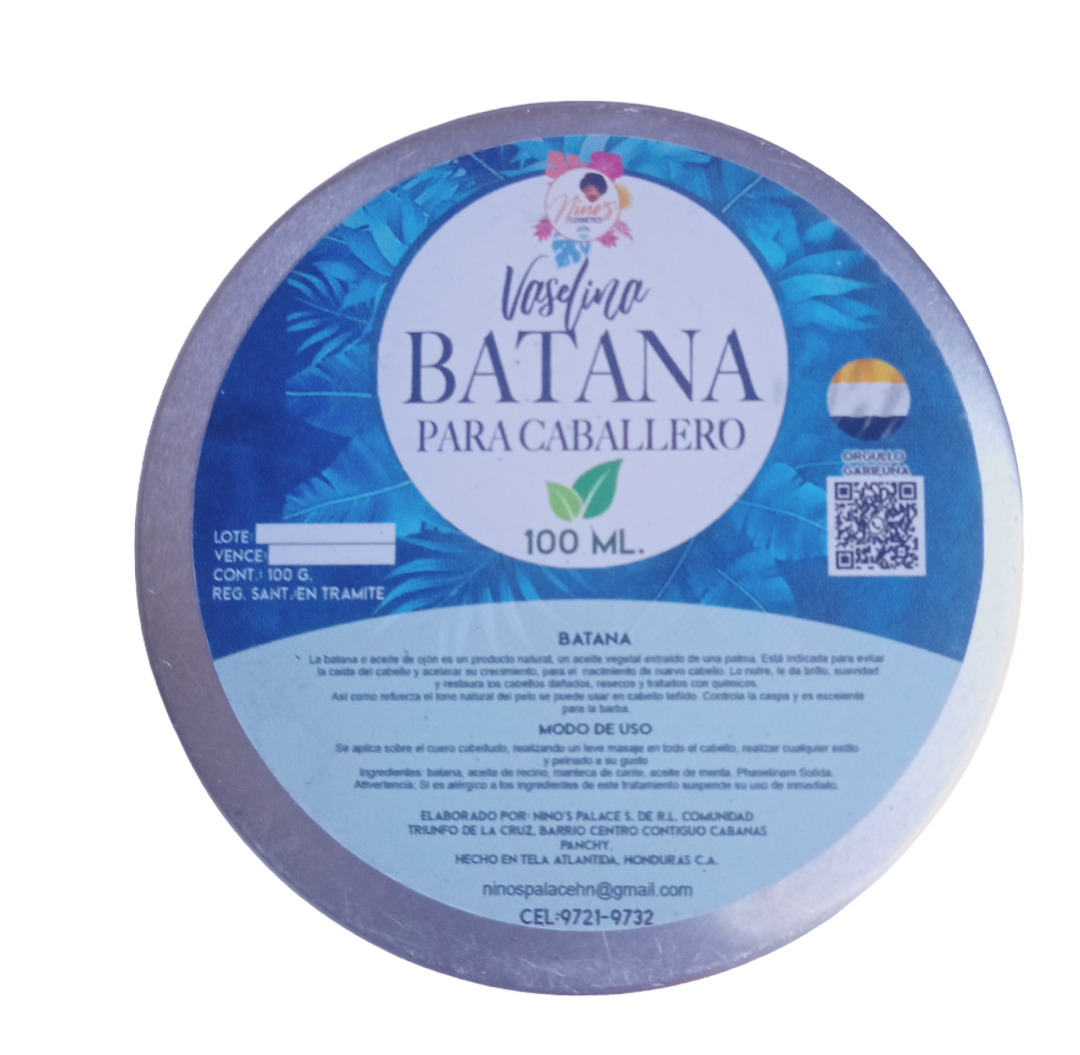 VASELINA DE BATANA P/CABALLERO 100G