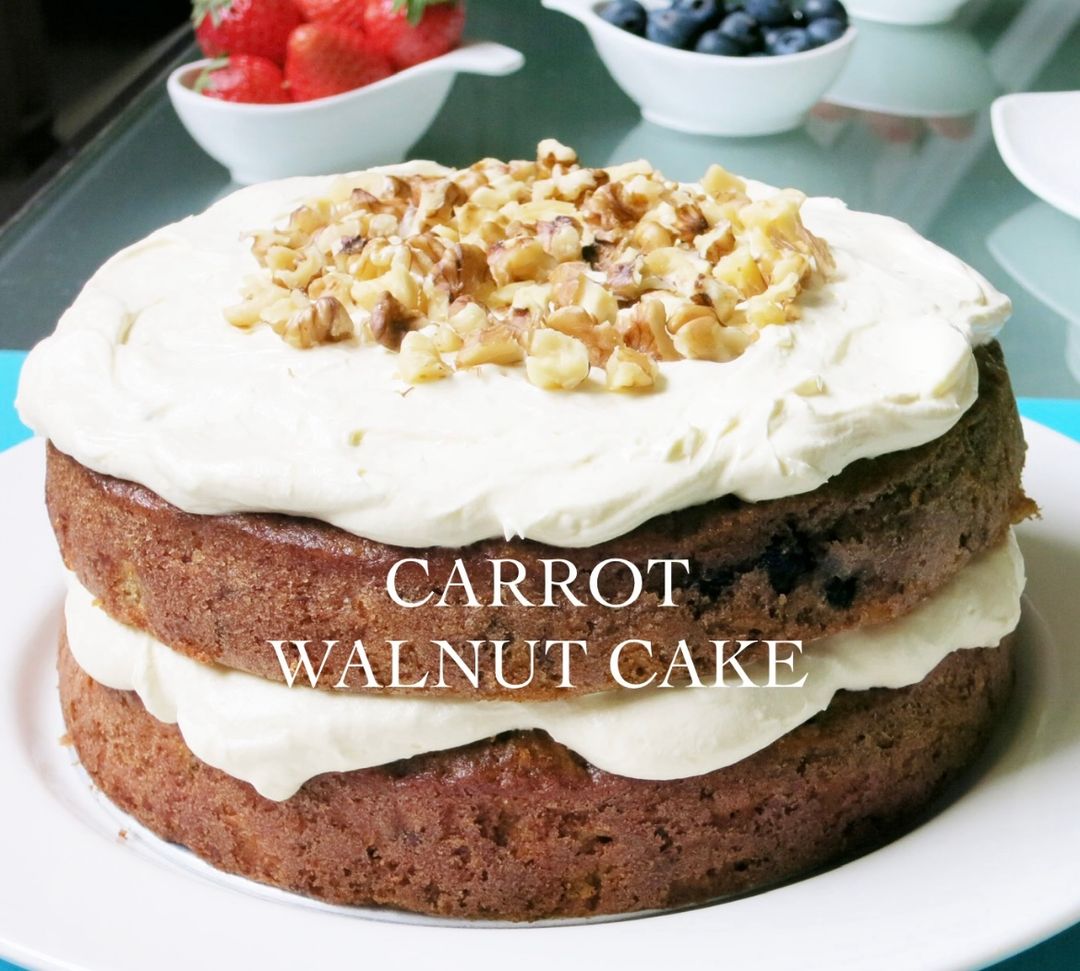 Carrot Walnut Cake