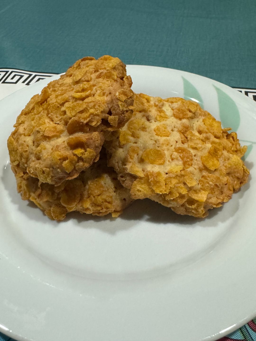 Cornflakes Cookies With Cornflakes Bits