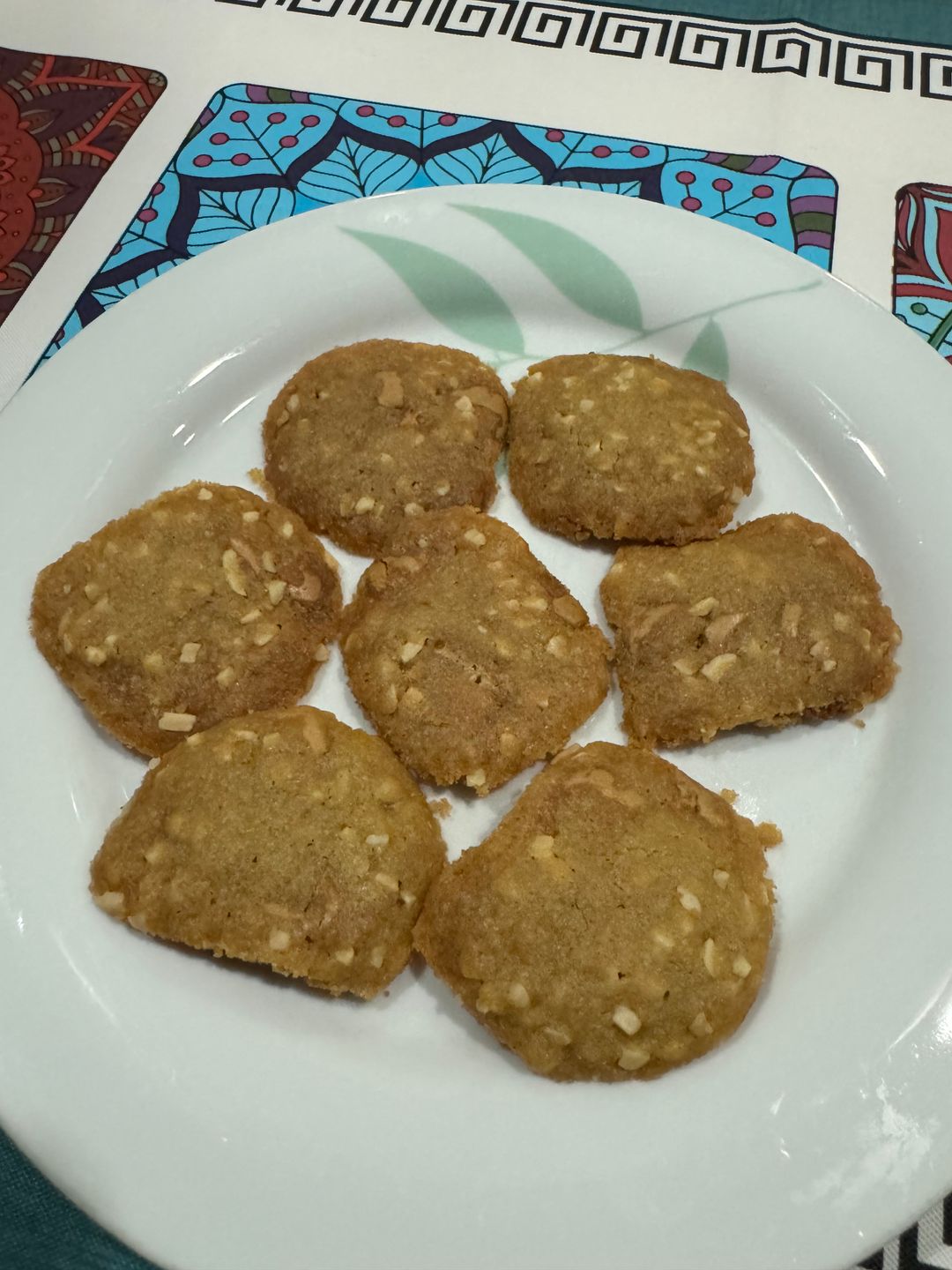 Caramel Almond Cookies