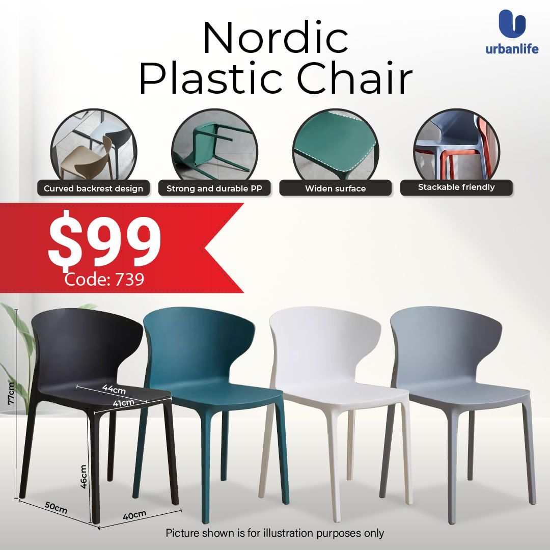 739 NORDIC PLASTIC CHAIR