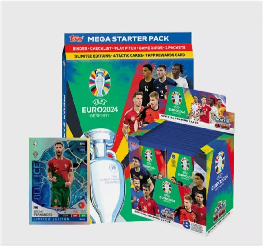 UEFA Euro Match Attax 2024 MEGA Starter Bundle