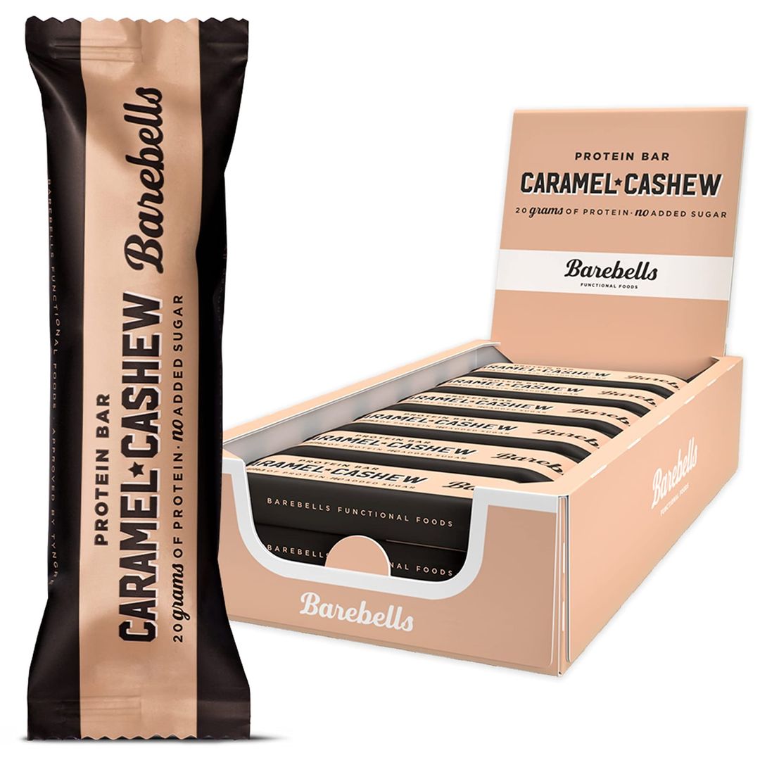BAREBELLS BARS 12 PACK CARAMEL CASHEW