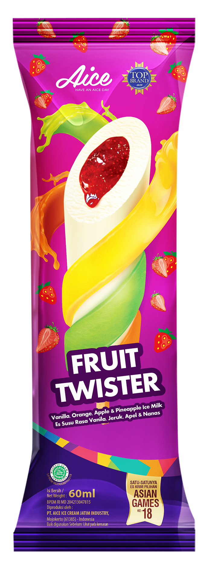 水果夹心   FRUIT TWISTER 