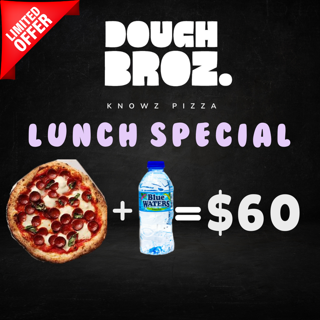 10" Pepperoni Pizza & Water- Lunch Combo
