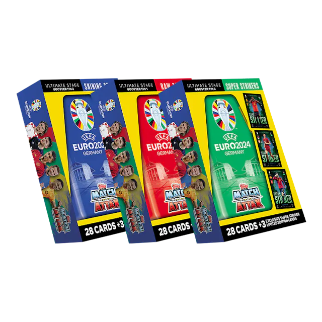 UEFA Euro Match Attax 2024 Booster Tins