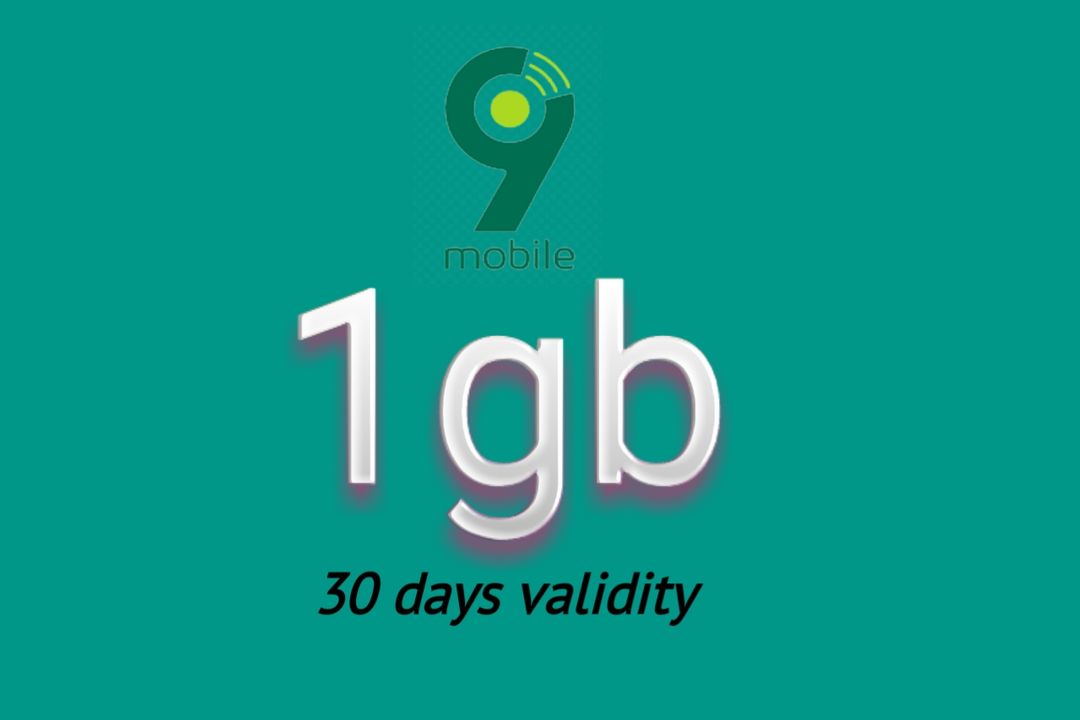 9mobile 1GB DATA PLAN