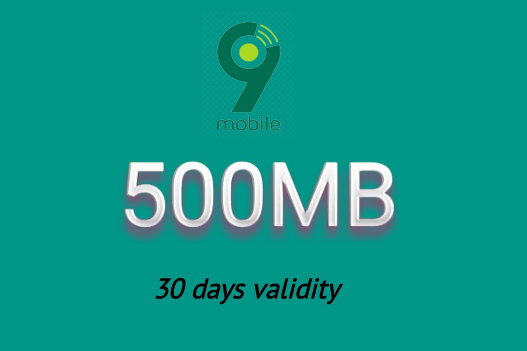 500MB 9mobile DATA PLAN