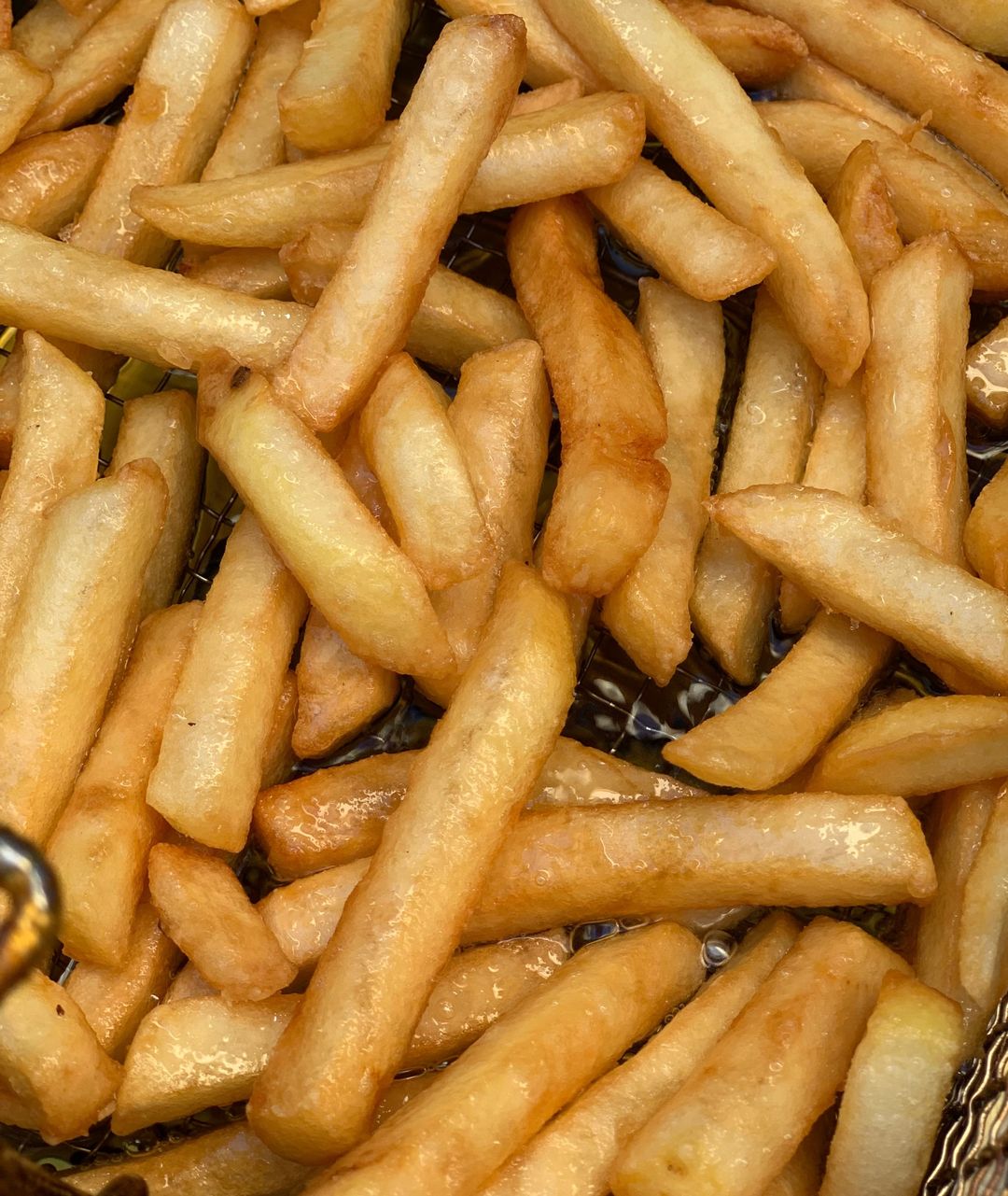 Porción de papas fritas