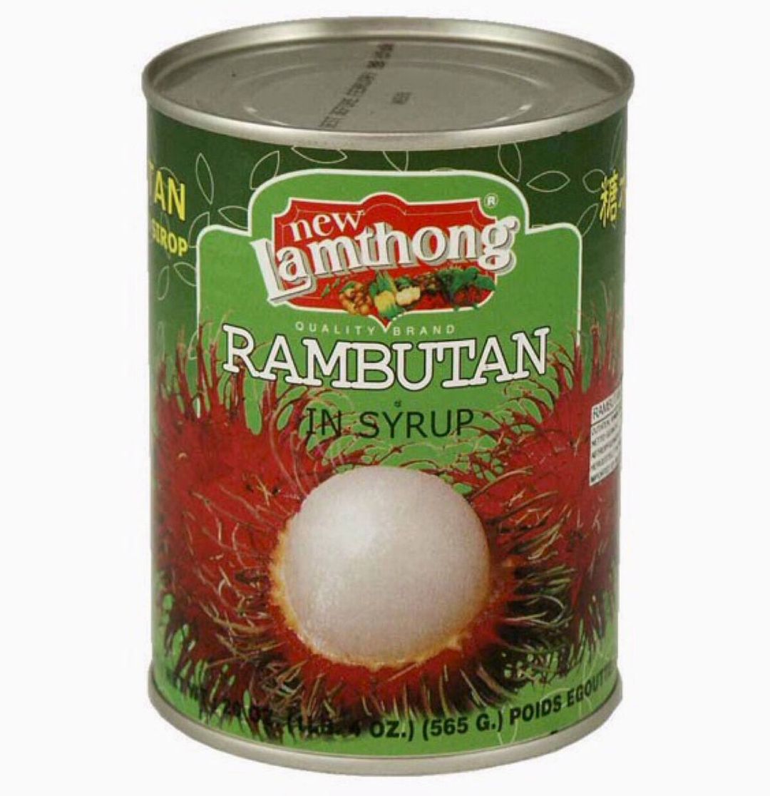 New Lamthong Rambutan in Syrup 565g 