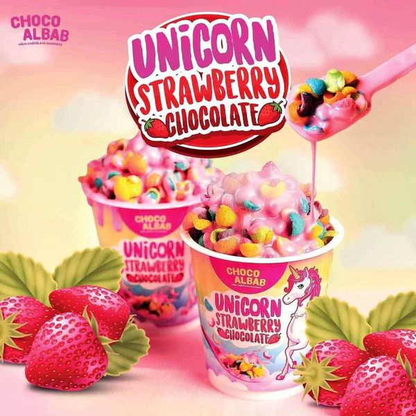 Unicorn Strawberry by Choco Albab