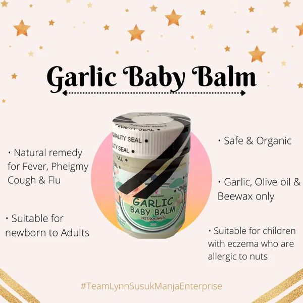 Garlic Baby Balm by Susuk Manja 