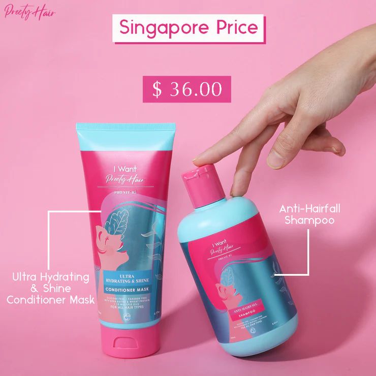 Shampoo + Conditioner Set by Preety Hair