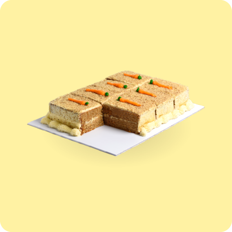 Carrot Sliced Cake