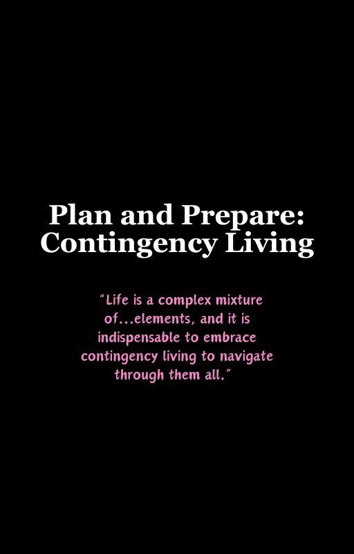 Plan and Prepare: Contingency Living