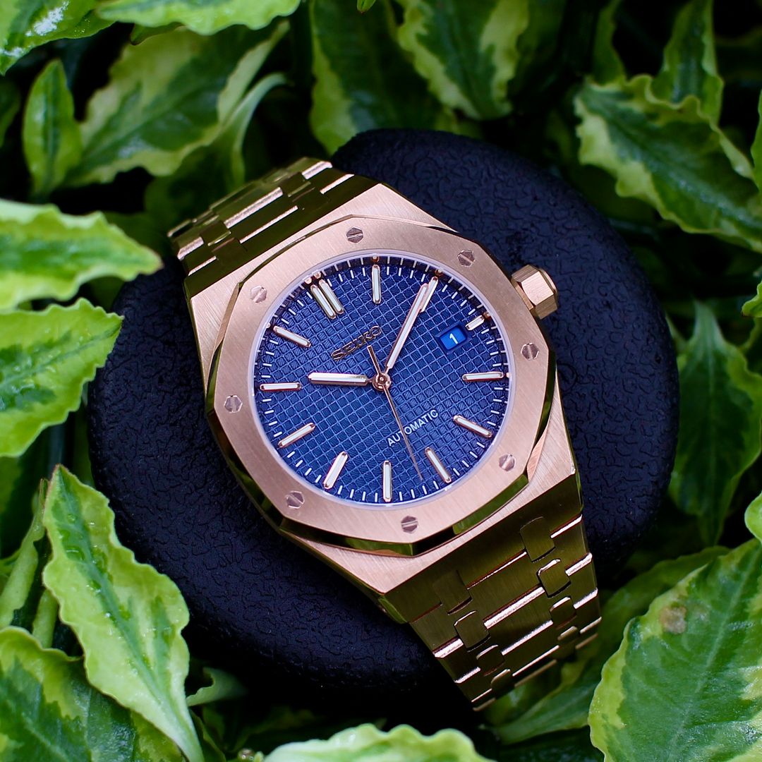 Everrose Blue Dial Royal Oak AP 