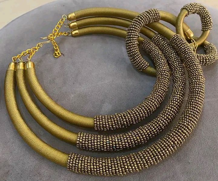 Authentic African-Beaded Necklace