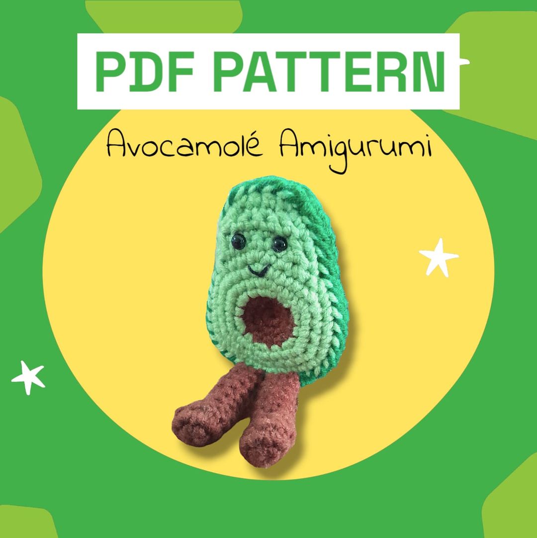 [PDF] Avocamolé Amigurumi Pattern